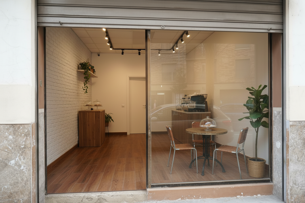 Reforma de local comercial en Nou Moles